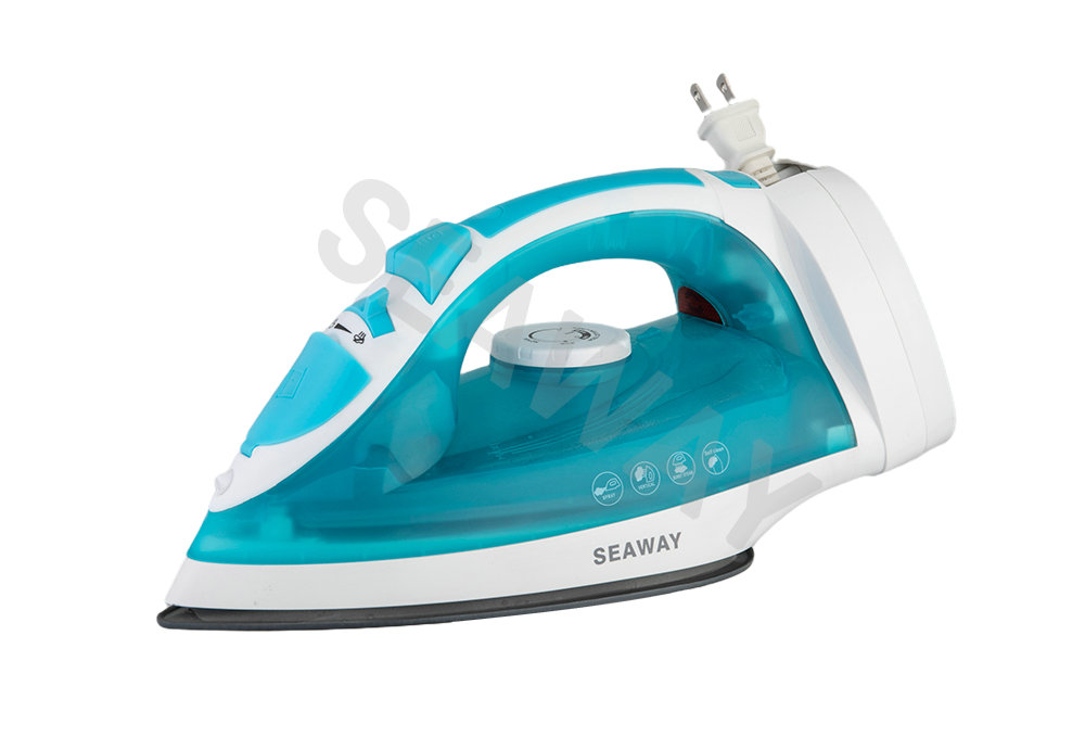 SW-201A 이중 열판 강력한 스팀 코드 되감기 스팀 다리미