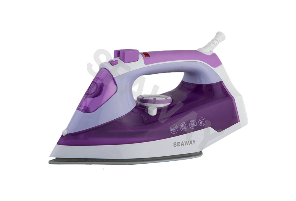 SW-301 2600W 소프트 그립 핸들 논스틱 스팀 다리미
