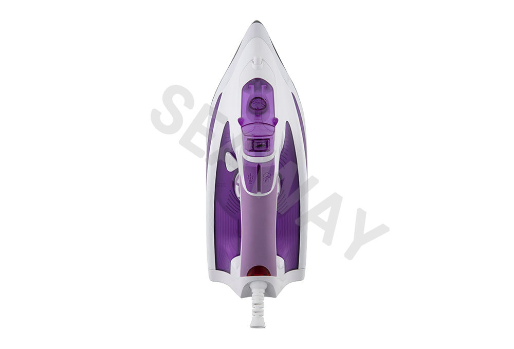 SW-402 스테인레스 스틸 소프트 그립 핸들 스팀 다리미